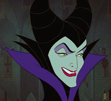 Maleficent evil laugh.gif
